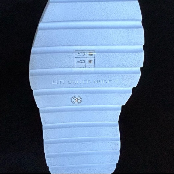NEW  UNITED NUDE  White Women Shoes Size 36 - Picture 7 of 10